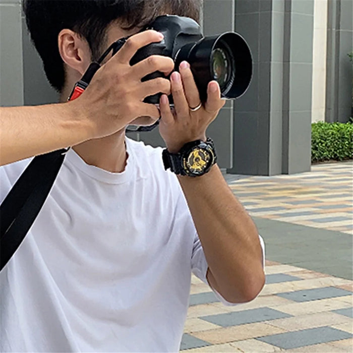 JN-XJ Adjustable Quick Release Camera Shoulder Sling Neck Belt Strap for Leica Canon Nikon Fujifilm - Green - 6