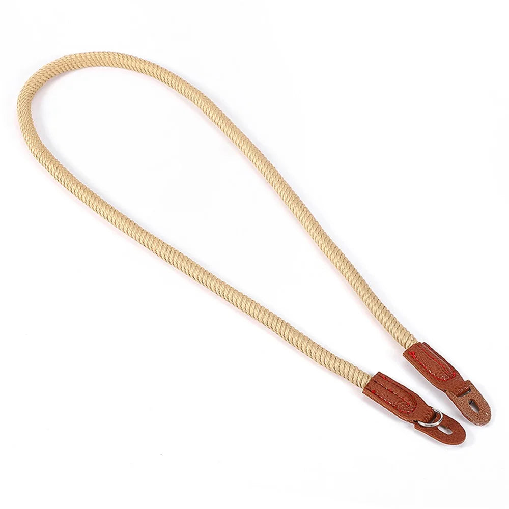 For Sony Leica Camera Wrist Strap Braided Quick Release Hand Strap Shoulder Strap - Khaki - 1