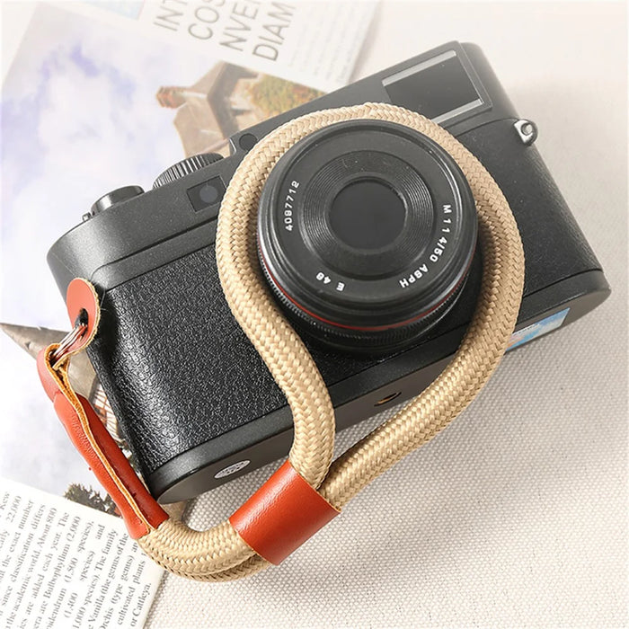SLR Camera Climbing Rope Hand Strap Camera Carrying Anti-lost Wrist Rope - Green - 5