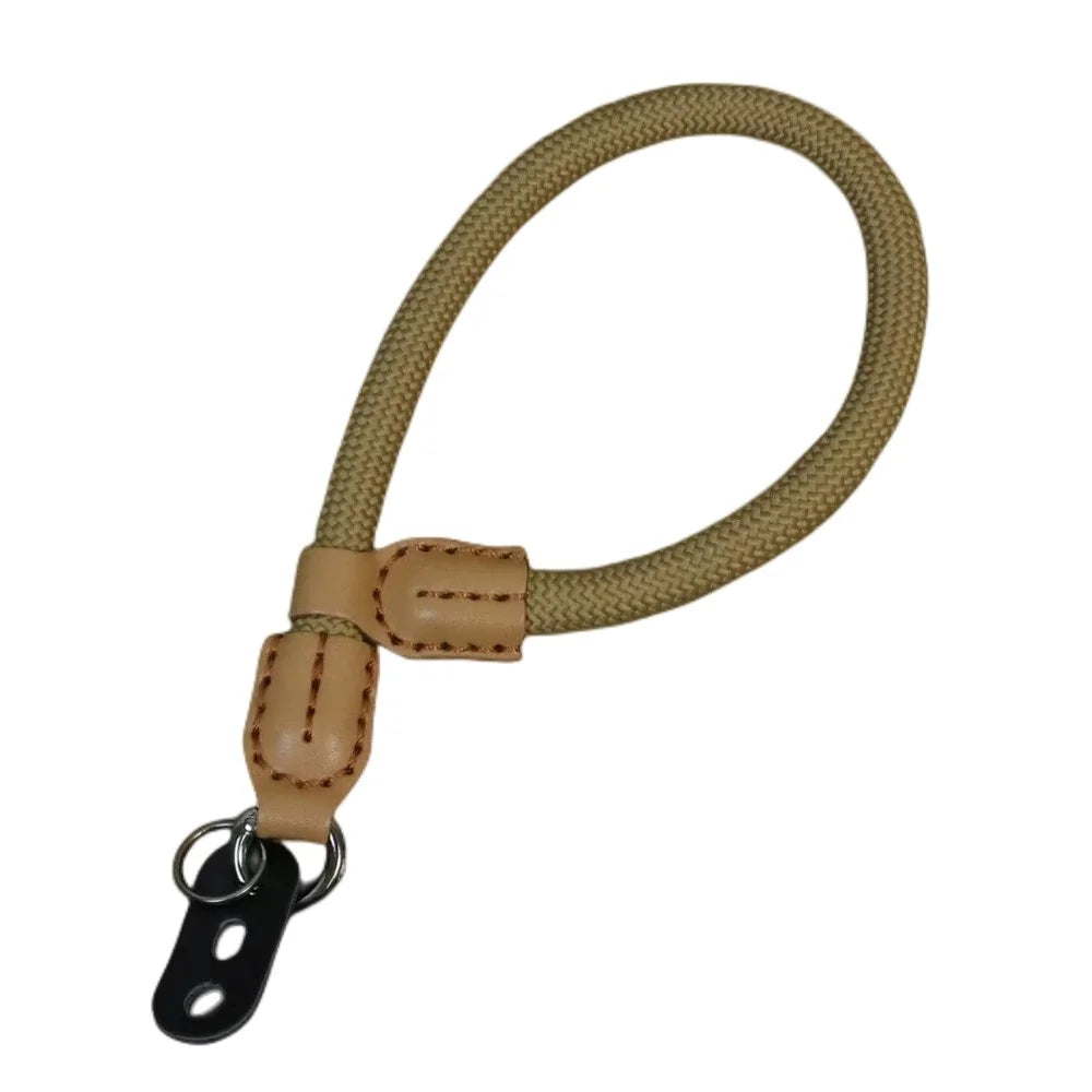 1.2 x 21cm Nylon Camera Strap for Sony Fuji Canon Nikon Panasonic Anti-Lost Safety Hand Strap - Khaki - 1