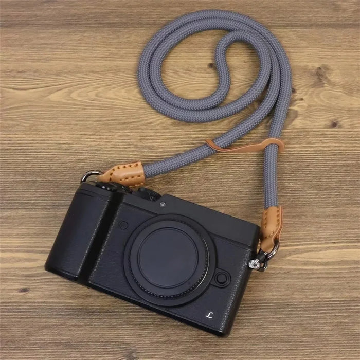 For Sony / Fujifilm / Canon Camera Shoulder Strap Quick Release Comfortable Digital Camera Sling Strap Neck-mounted Strap - Azure Blue - 2