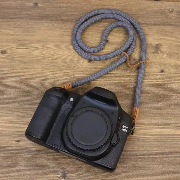 For Sony / Fujifilm / Canon Camera Shoulder Strap Quick Release Comfortable Digital Camera Sling Strap Neck-mounted Strap - Azure Blue - 3