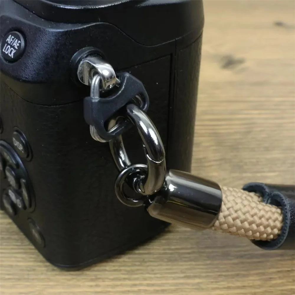 0.8 x 21cm Nylon Wrist Strap for Micro SLR Cameras Anti-Lost Portable Safety Hand Strap - Khaki - 5