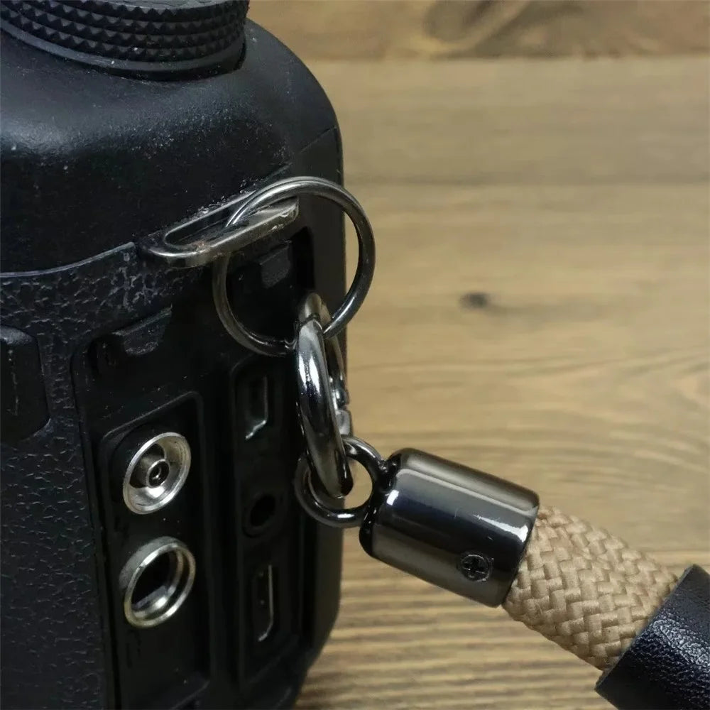 0.8 x 21cm Nylon Wrist Strap for Micro SLR Cameras Anti-Lost Portable Safety Hand Strap - Khaki - 6