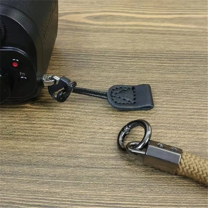 For Sony / Fujifilm / Canon / Panasonic Camera Shoulder Strap Quick Release Slim Sling Strap Neck-mounted Strap - Black - 5
