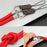 JN-SZIII SLR Camera Carrying Strap Long Lanyard Camera Cotton Rope Shoulder Strap - Red - 4