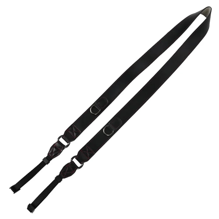 PU Leather Camera Carrying Strap SLR Camera Anti-fall Neck Shoulder Strap - Black - 1