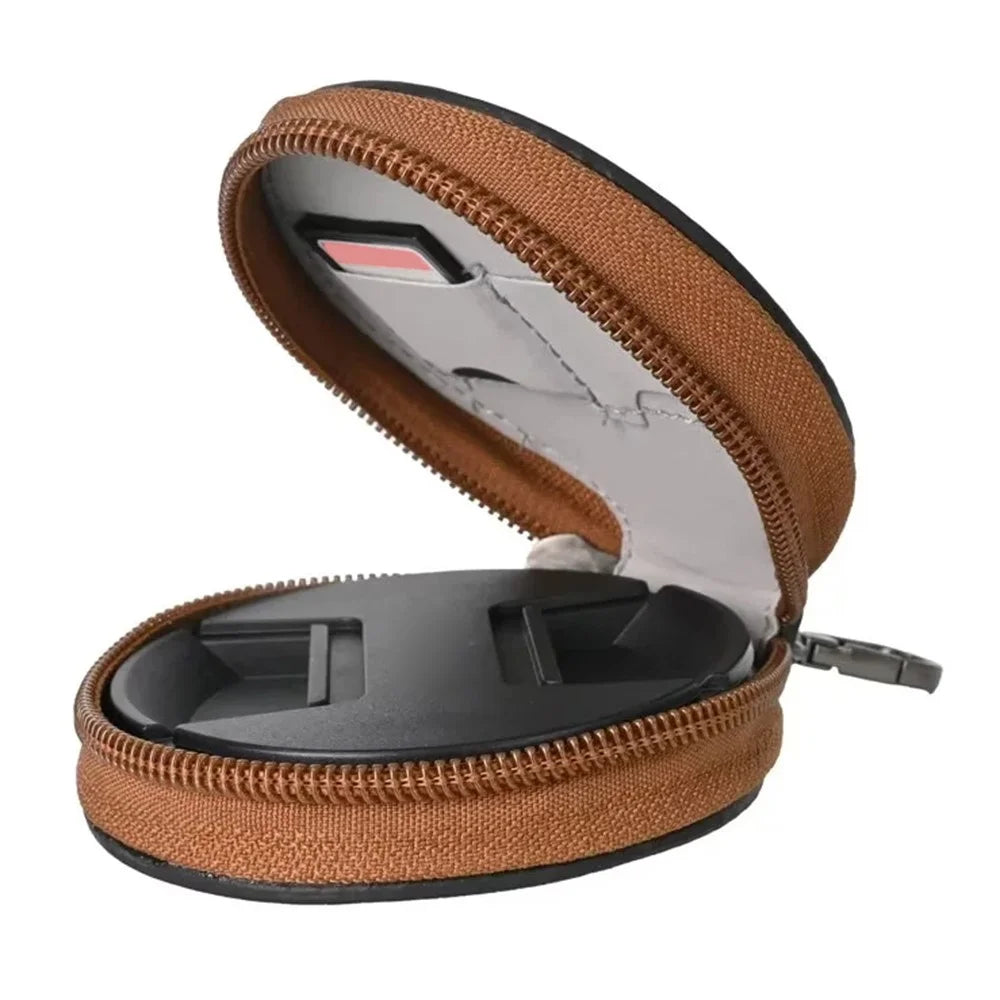 PU Leather Camera Carrying Strap SLR Camera Neck Shoulder Strap + Small Bag - Green - 4