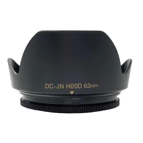 SLR Camera Reversible Design Lens Hood Plastic Camera Lens Shading Cover - 62mm - 1