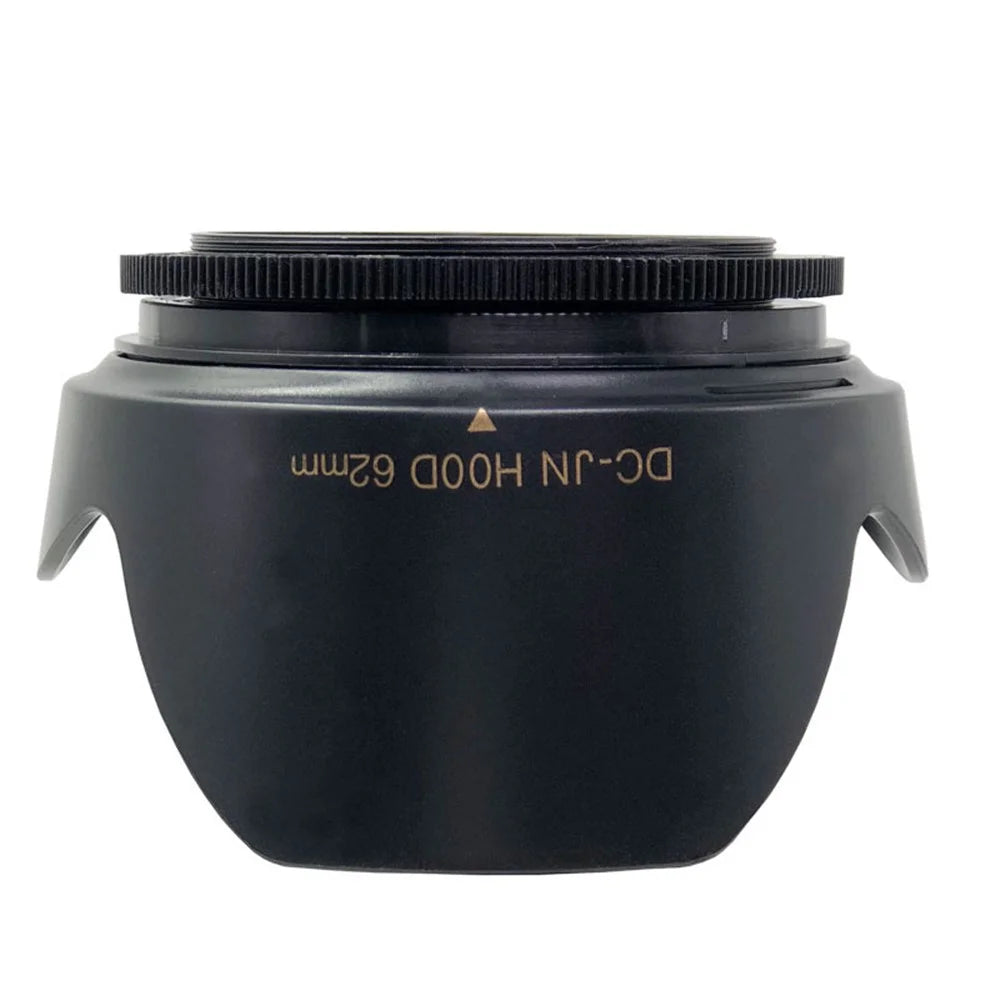 SLR Camera Reversible Design Lens Hood Plastic Camera Lens Shading Cover - 62mm - 3