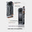 PGYTECH P-57C-020 For Insta360 X5 Aluminum Cage Professional Camera Protective Rig Expansion Frame - Black - 4