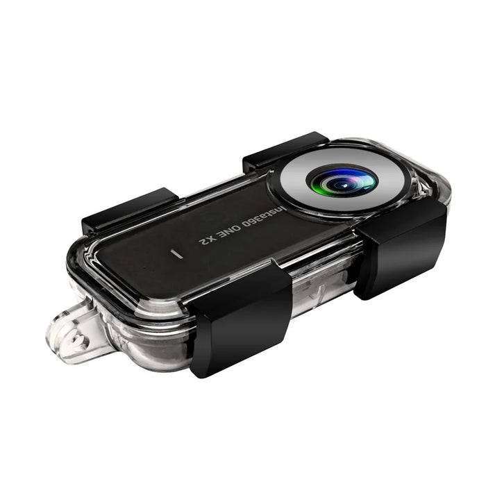 For Insta360 ONE X2 Underwater Housing Waterproof Camera Case Transparent PC Diving Shell - 3