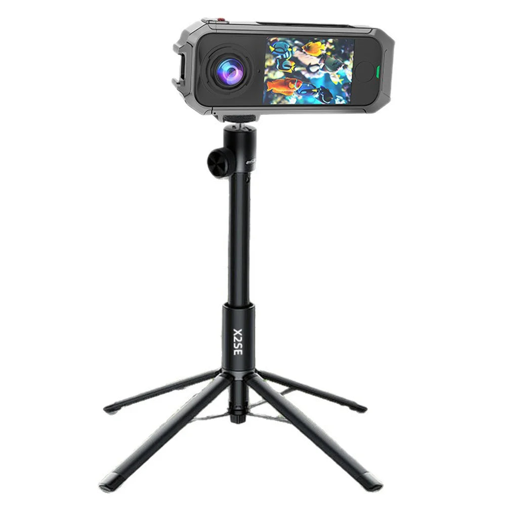 For Insta360 X4 Air Quick Release Metal Cage Aluminum Alloy Action Camera Protective Frame with Cold Shoe Mount - 1