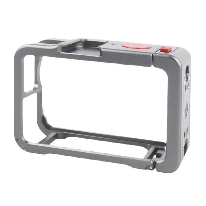 For DJI Osmo Action 6 Aluminum Alloy Camera Cage Quick Release Metal Protective Expansion Frame - 1