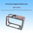 For DJI Osmo Action 6 Aluminum Alloy Camera Cage Quick Release Metal Protective Expansion Frame - 2
