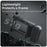 SUNNYLIFE OA6-BK144 For DJI Osmo Action 6 Camera 2 in 1 Detachable Protective Frame Street Shooting Grip Kit - Black - 6