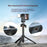 VRIG GA-16 For DJI Osmo Nano Aluminum Alloy Cage Action Camera Metal Protective Frame with Cold Shoe Mount - 6