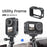 AMAGISN Rabbit Cage for DJI Osmo Action 6 Protective Housing PC Expansion Frame with Cold Shoe Mount - Black - 3