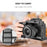 YELANGU C14-A for Canon M50 Aluminum Alloy Camera Rabbit Cage Frame without Handle Rabbit Cage Rig Stabilizer - 7