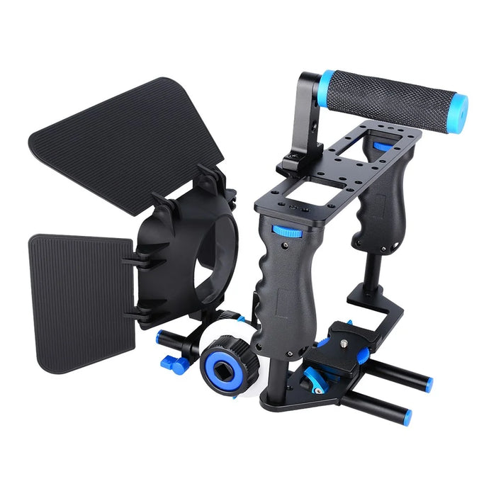 YELANGU C200 Professional Follow Focus Rig DSLR Camera Rabbit Cage Kit - 2