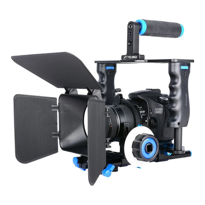 YELANGU C200 Professional Follow Focus Rig DSLR Camera Rabbit Cage Kit - 3