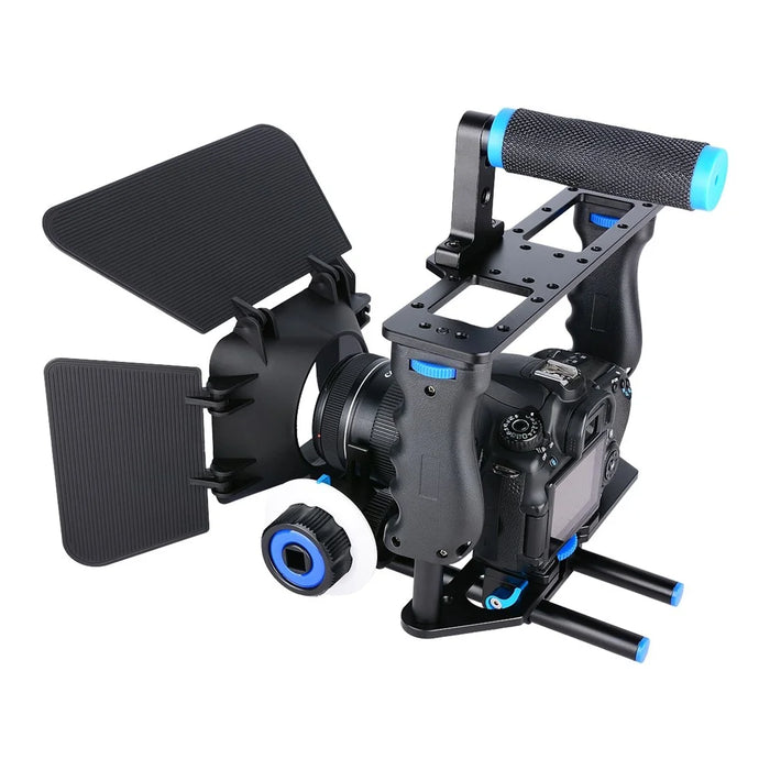 YELANGU C200 Professional Follow Focus Rig DSLR Camera Rabbit Cage Kit - 4