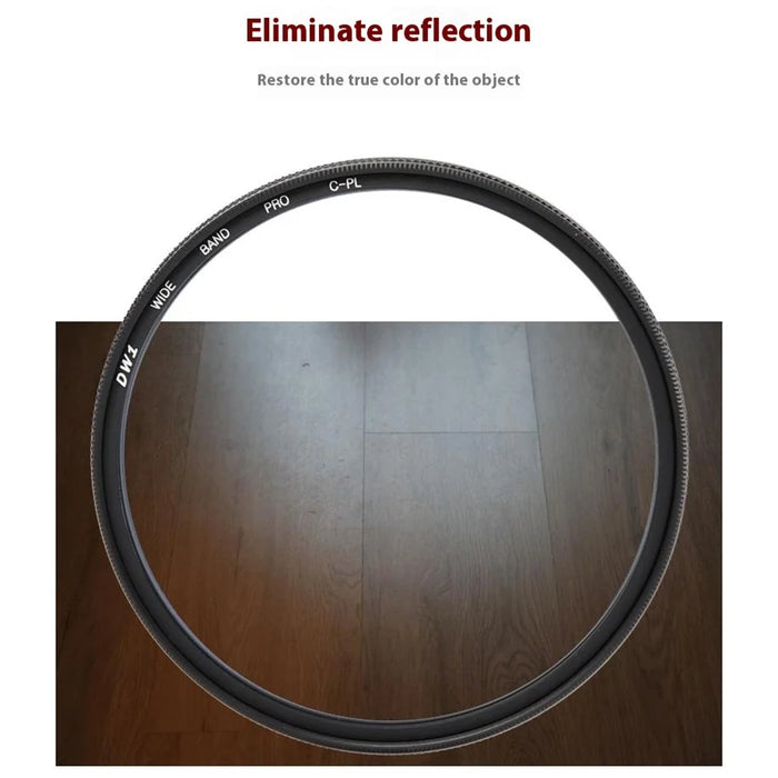 ZOMEI 55mm CPL Circular Polarizing Filter Camera Lens Filter Anti Reflection for DSLR Photography - 6