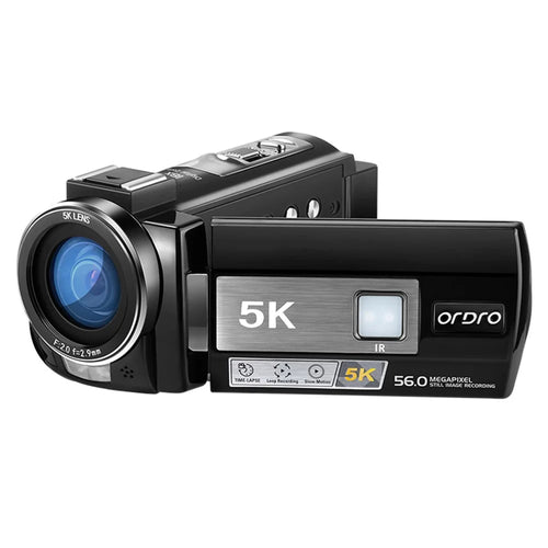 ORDRO AE20 3 Inch IPS Screen Digital Camera Wide Angle IR Night Vision Video Camera - 1
