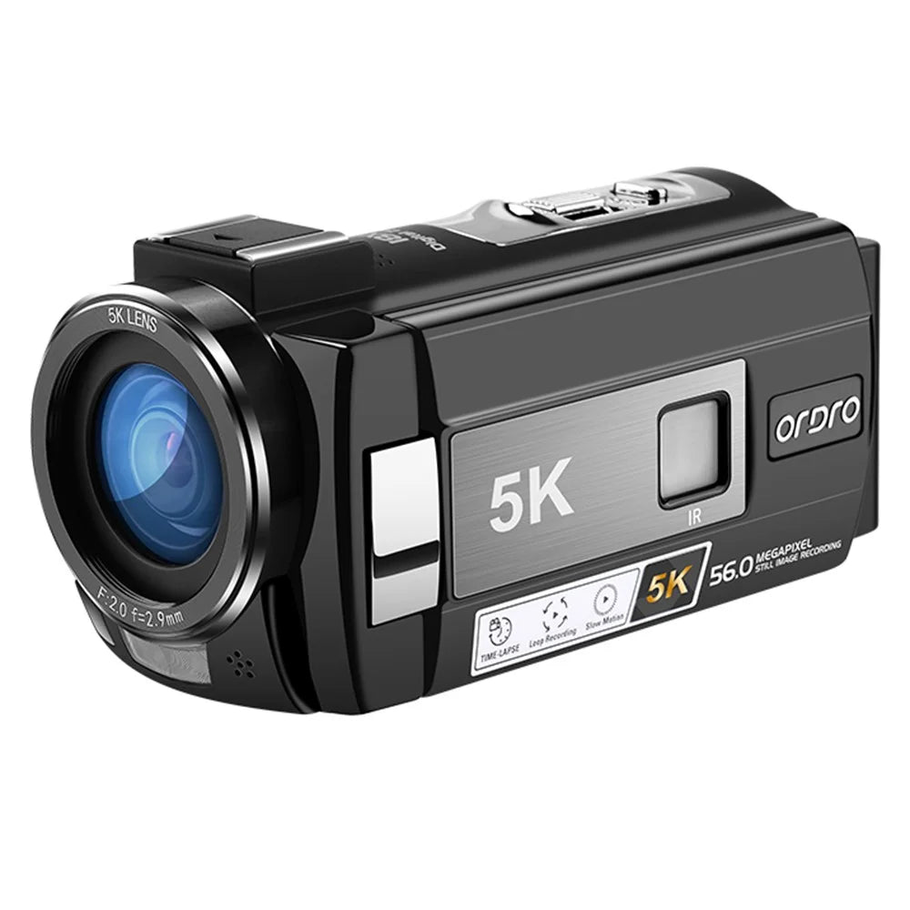 ORDRO AE20 3 Inch IPS Screen Digital Camera Wide Angle IR Night Vision Video Camera - 3