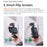 ORDRO M5 3 Axis Stabilizer Gimbal 3.5 Inch Rotating Screen Camcorder HD DV Travel Pocket Camera - 5