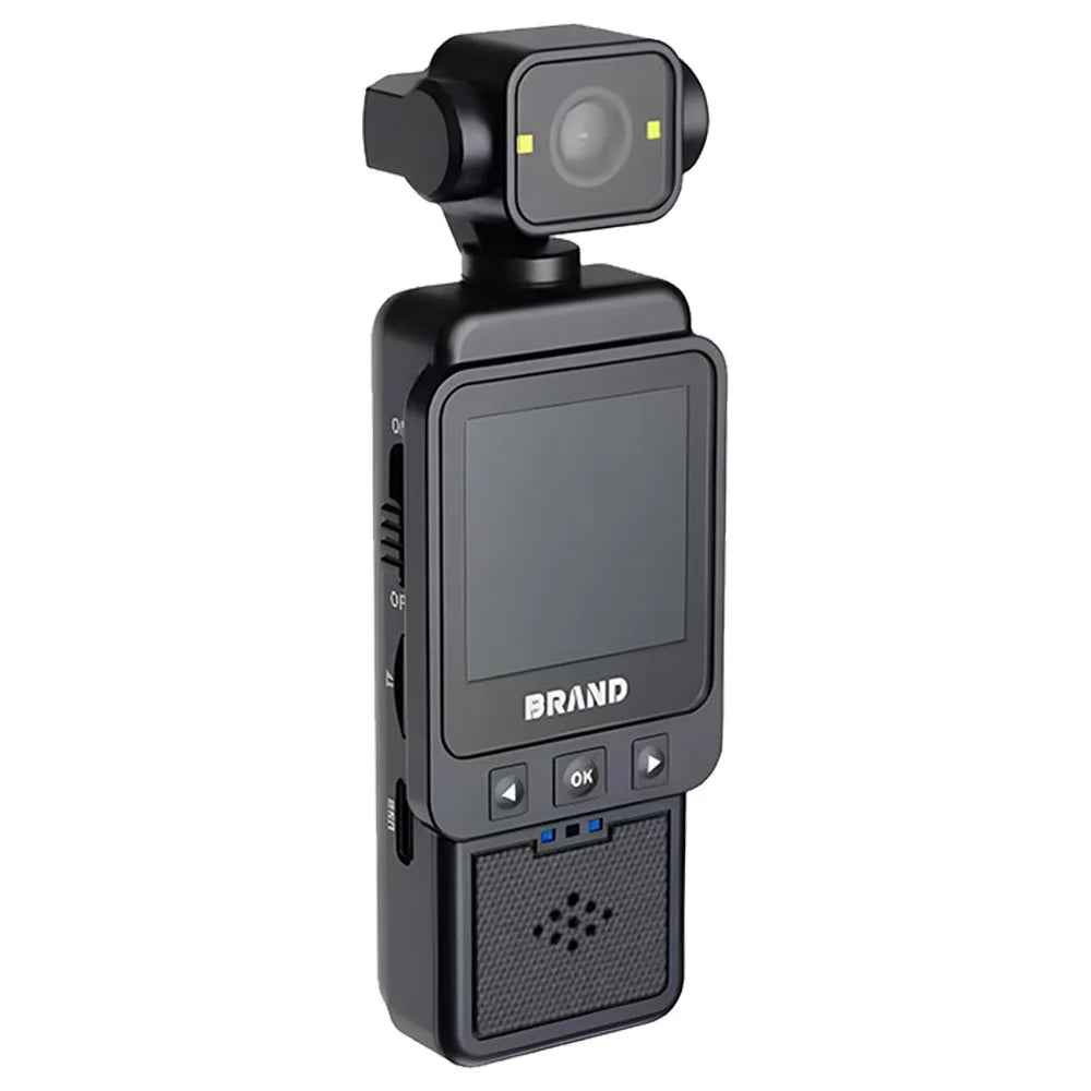 DV01 1.6 Inch 1080P HD Action Camera Loop Recording Outdoor Vlog Shooting WiFi Camcorder Built In Fill Light - 1