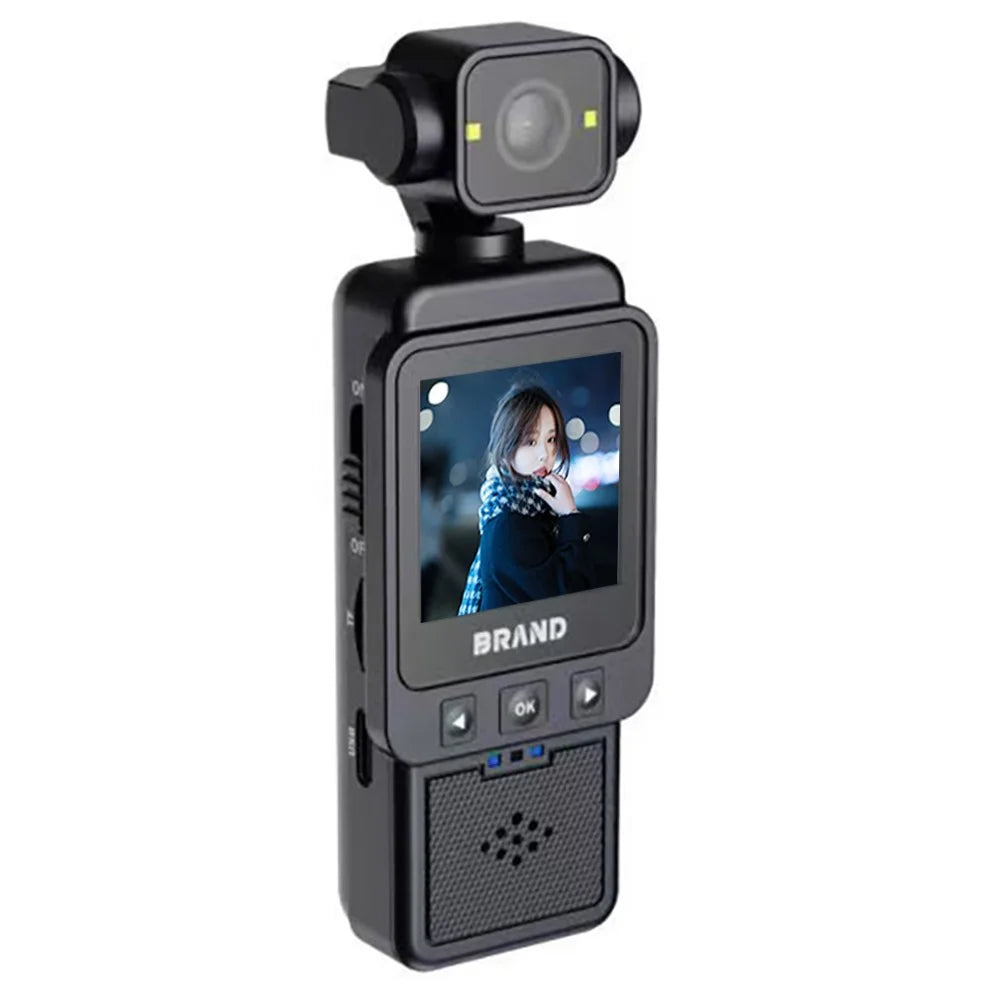 DV01 1.6 Inch 1080P HD Action Camera for Cycling Vlogging Wearable WiFi Recorder with 32GB Card - 1