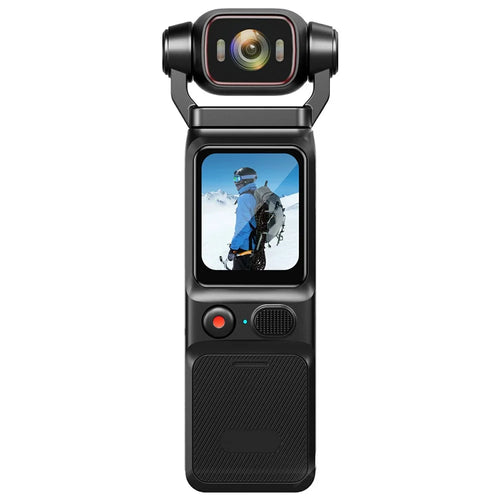 L18 1.69 Inch Touch Screen 4K Wireless Action Camera Gyroscope Stabilization Pocket Camera, with 64GB Card + Card Reader - 1