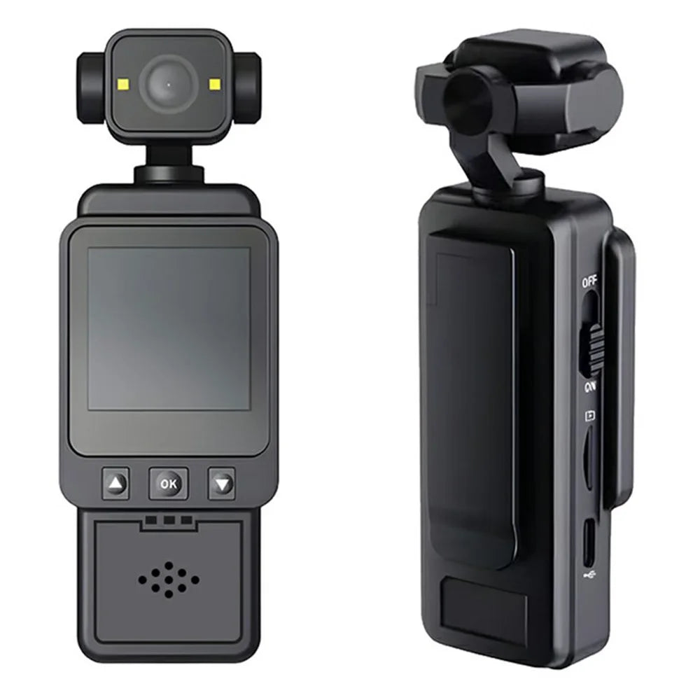 DV01 1080P Pocket Action Camera High Definition Anti Shake WiFi Sports Camera, with 32GB TF Card - 2