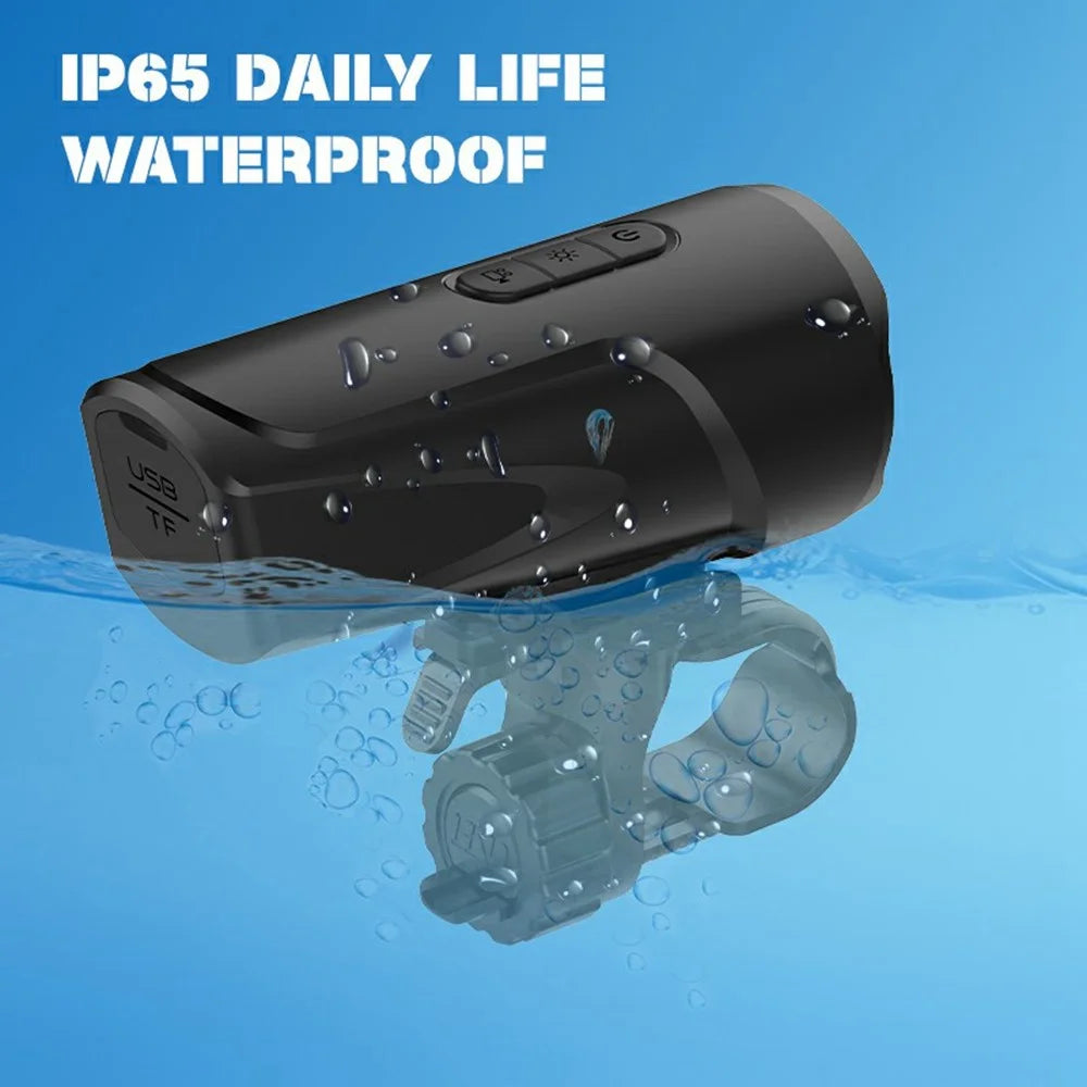 K66 1080P 30fps 2.4G WiFi Outdoor Cycling Camera Recorder for Bicycle  /  Motorcycle Dashcam with LED Light - 4