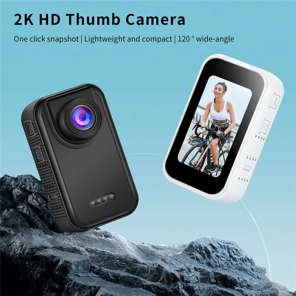 D200 1080P Action Camera Thumb-Sized Sports Cam Portable Pocket Camera for Cycling / Travel / Outdoor Activities - 3