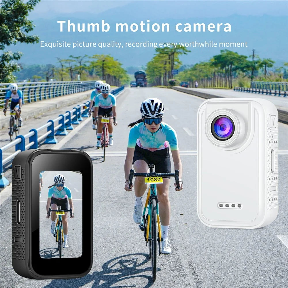 D200 1080P Action Camera Thumb-Sized Sports Cam Portable Pocket Camera for Cycling / Travel / Outdoor Activities - 4