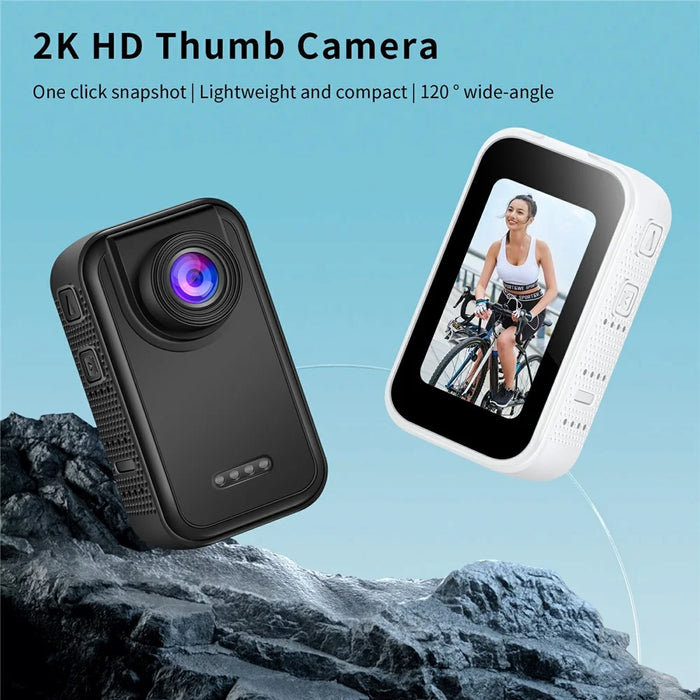 D200 1080P Action Camera with 32G TF Card Thumb-Sized Portable Pocket Camera for Cycling / Sports / Travel - 3