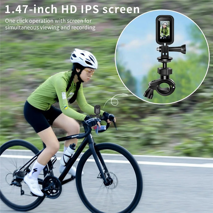 D200 1080P Action Camera with 32G TF Card Thumb-Sized Portable Pocket Camera for Cycling / Sports / Travel - 5