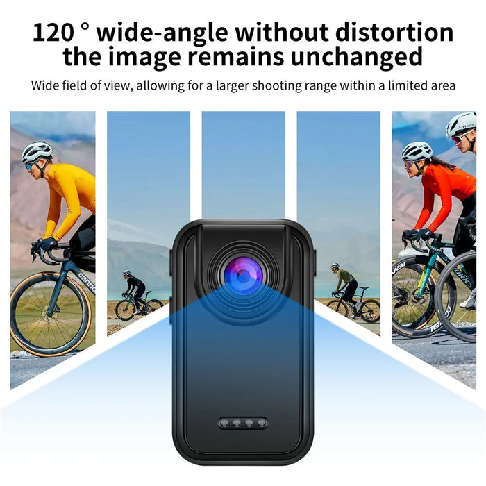 D200 1080P Action Camera with 32G TF Card Thumb-Sized Portable Pocket Camera for Cycling / Sports / Travel - 6