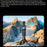 LK2316 Handheld 4K Ultra HD Action Camera Rotating Gimbal Stabilization Wireless Recorder for Outdoor Sports, with 32GB Card + Card Reader - 6