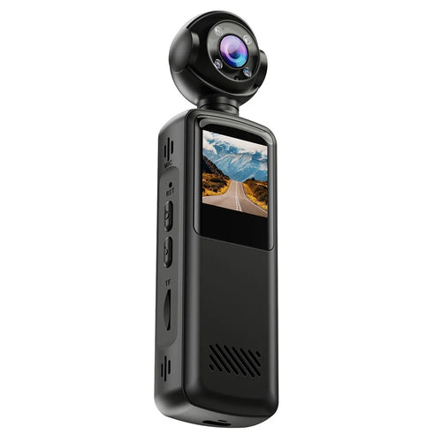 V6 1.5 Inch Screen HD Video Recorder WiFi Body Camera Night Vision Outdoor Sports Action Cam, with 32GB Card + Card Reader - 1