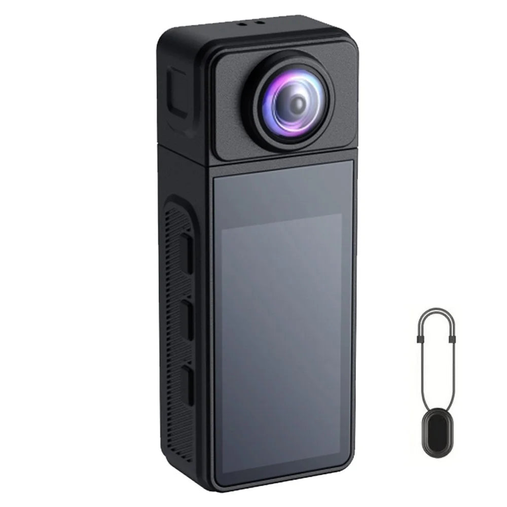 DV03 1.97 Inch HD Display 270 Degree Rotatable Lens WiFi Sports Action Camera Wearable Vlog Recorder, with 32GB Card + Card Reader - 1
