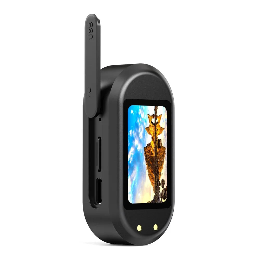 DM10 1.47 Inch HD Screen Mini Thumb Camera for Outdoor Sports Cycling 1080P Video Recorder - Black - 2