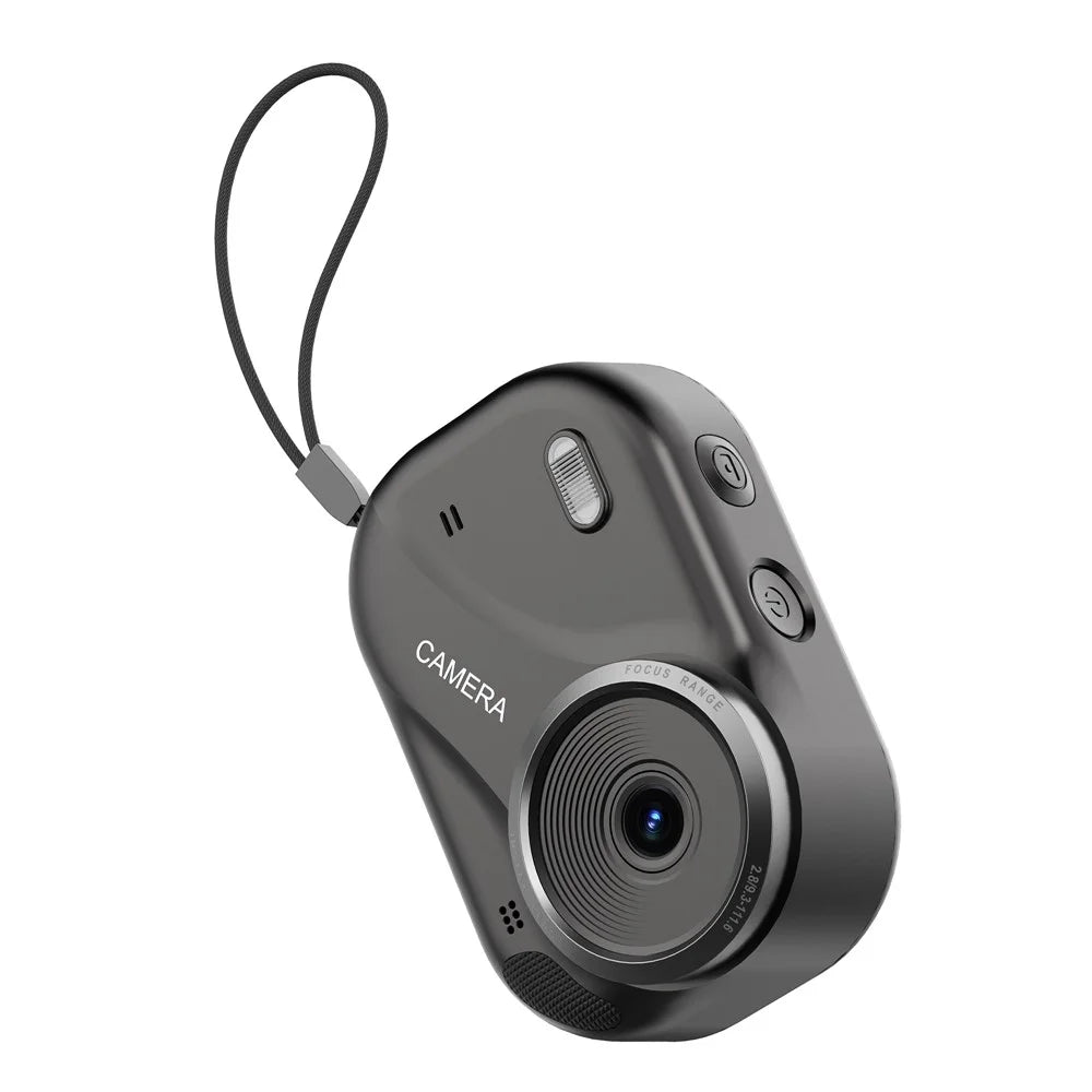 X1000 2.4 Inch Screen Mini Digital Camera for Beginner HD Video Recording CCD Support WiFi Transfer - Black - 2