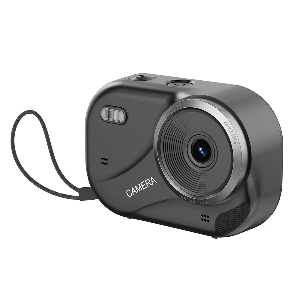 X1000 2.4 Inch Screen Mini Digital Camera for Beginner HD Video Recording CCD Support WiFi Transfer - Black - 6