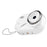 X1000 2.4 Inch Screen Mini Digital Camera for Beginner HD Video Recording CCD Support WiFi Transfer, with 32GB Card + Card Reader - White - 3