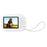 X1000 2.4 Inch Screen Mini Digital Camera for Beginner HD Video Recording CCD Support WiFi Transfer, with 32GB Card + Card Reader - White - 4
