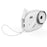 X1000 2.4 Inch Screen Mini Digital Camera for Beginner HD Video Recording CCD Support WiFi Transfer, with 32GB Card + Card Reader - White - 5