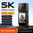 G300pro 2.0 Inch Touchscreen 5K HD Action Camera Electronic Image Stabilization Sports Camera with 180 Degree Rotating Lens - Black - 3